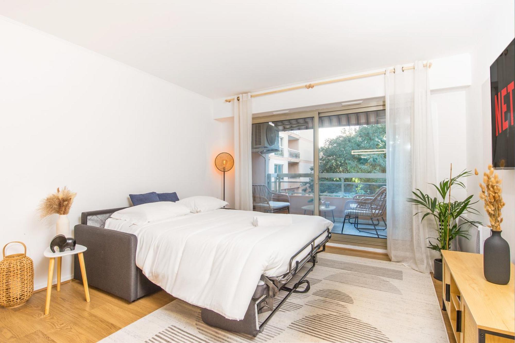 Appartement Renove - Terrasse - Parking - Bm Nice Buitenkant foto