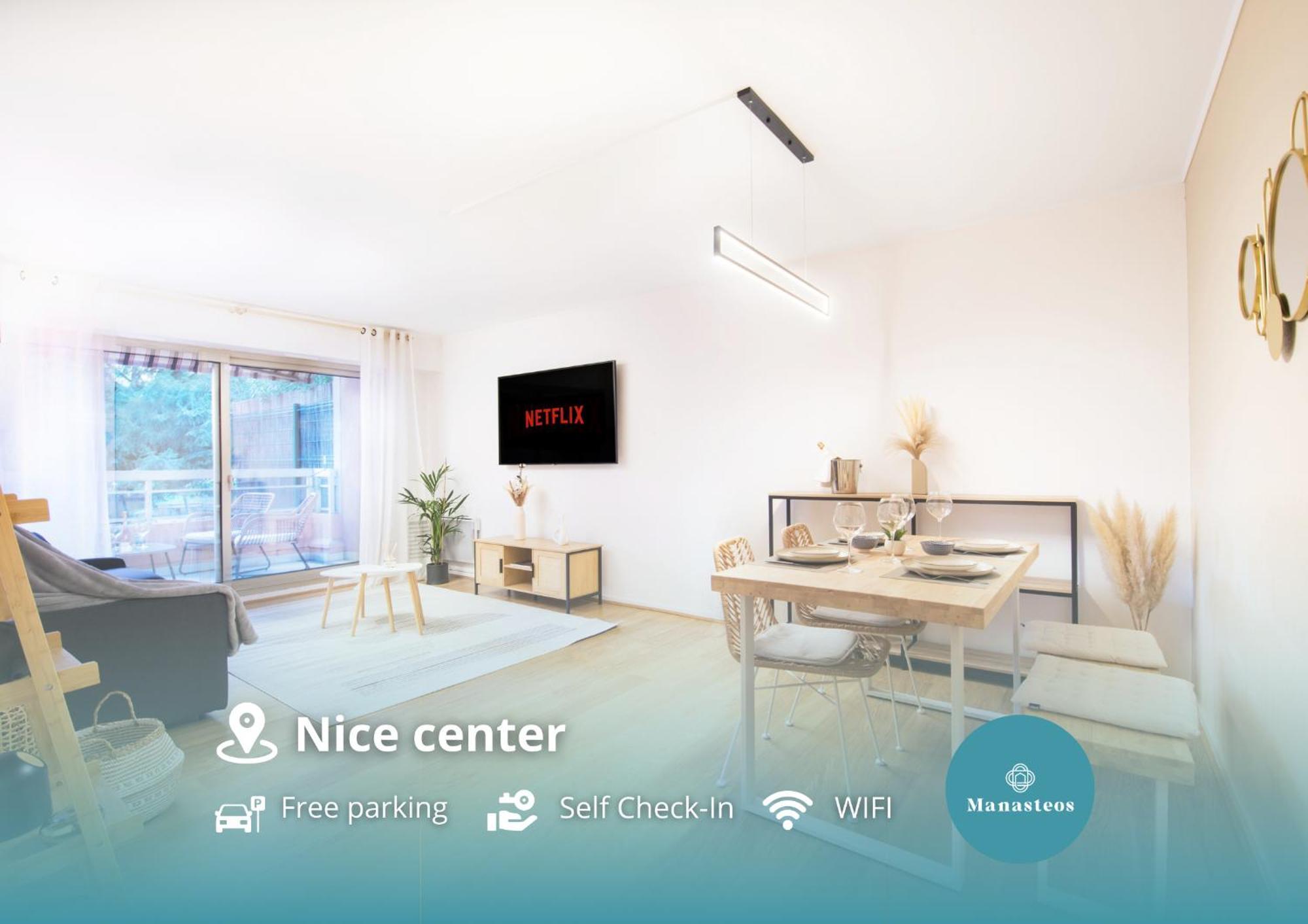 Appartement Renove - Terrasse - Parking - Bm Nice Buitenkant foto